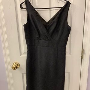 Gray sleeveless Banana Republic dress